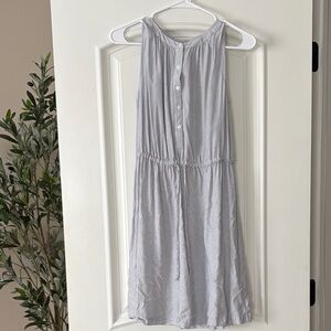 LOFT Light Gray Sleeveless  Dress